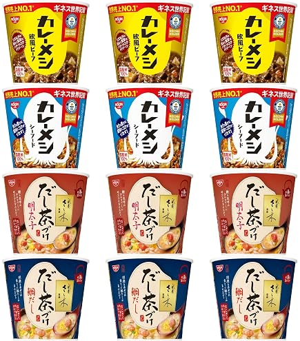 Amazon.co.jp: カレーメシ ハヤシメシ 全4種×各3個 計12個 アソート
